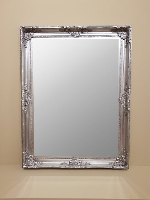 Antique Silver Mirror