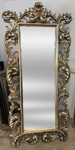 Antique Silver Mirror Free Standing